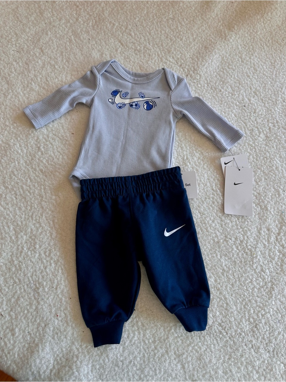 Baby Nike Bodysuit and Pant Set
